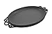 Bon Chef 2104BLK Aluminum Bolero Platter, 14-3/4" Length x 20" Width x 1-3/4" Height, Black