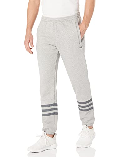 Pantalon de sport en polaire adidas Originals homme gris chiné XL