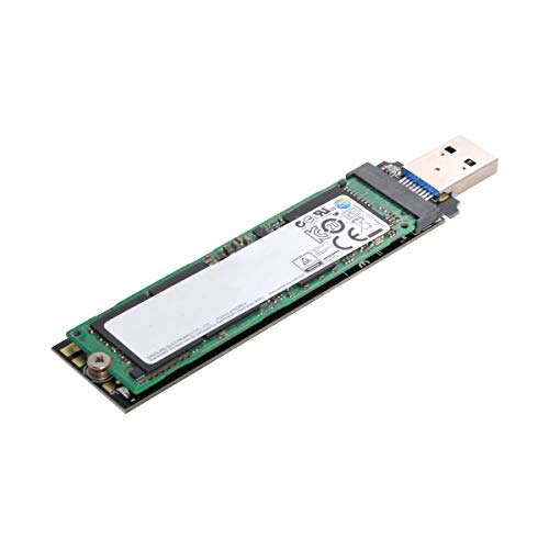 Cablecc USB 3.0 a NVME M-Key M.2 NGFF SATA SSD Case miniatura 5