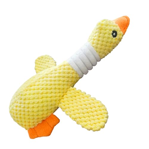 Giocattolo Interattivo Per Cani - Giochi Da Masticare Per Cani Aggressivi, Peluche Con Papera Cigolante, Giochi Per La Dentizione Rinforzati Con Morso | Soddisfa L'intrattenimento Per Alleviare