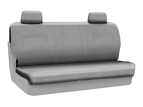 Coverking Rear Custom Fit Seat Cover for Select Subaru Legacy Models - Ballistic (Gray)
