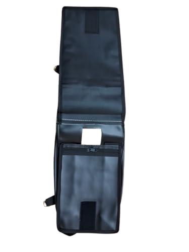Image of Bike Tank Cover for CT 100, CT 110 - CT 100, CT110 Bike Tank Cover- Full Tank Cover - Cellphone Pocket - Flip Pouch - Zippered Pocket - Tank Bag