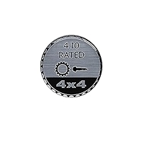 Amazon.com: TufSkinz | Rated Badge - Brushed Silver