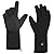 FEETMOR Heated Glove Liners for Men Women - Rechargeable Battery-Powered Electric Heating, Thin Flexible Touchscreen Gloves (FH04, Medium)