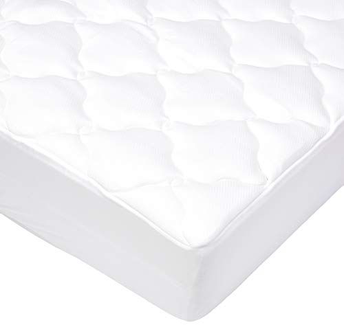 Preisvergleich Produktbild AmazonBasics - Kühlende Matratzenauflage, Bambus-Viskose - 135 x 190 cm