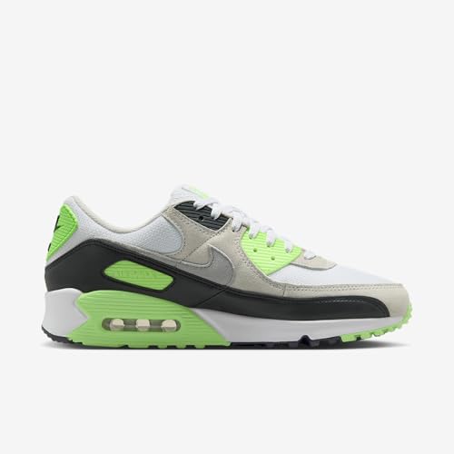 Nike Air Max 90 Men's Shoes (White/Light Bone/Neutral Olive/Cave Stone)3