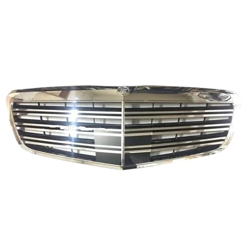 Calandre Avant de Remplacement pour Mercedes W221 Solution Réparation Grille Radiateur Chromée