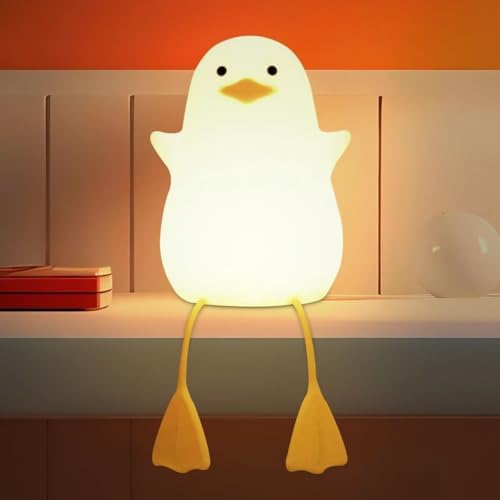 Luminária Noturna Touch de Silicone com LED - Recarregável USB - Com Timer ...