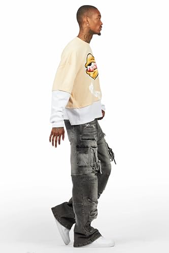 Men's Berdi Wash Baggy Fit Jean3