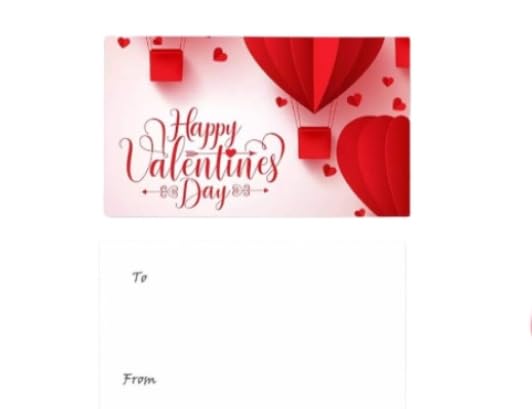 Valentines Day Gift Basket Set with Teddy (Red or White), Heart-Shaped Chocolates, Assorted Chocolates for Him or Her - Image 2