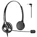 Phone Headset 2.5mm, Telephone Headset with Noise Canceling Mic for AT&T Panasonic Vtech Uniden Cisco Grandstream Polycom and Cordless Dect Phones