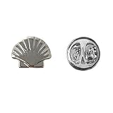 Zoom IMG-1 regalos lluna pin metallico concha