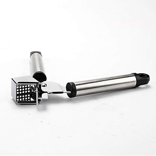 Kitchen Tools Detachable Ginger Presser Slicer Masher Stainless Steel Easy to Clean Garlic Press Manual Quick