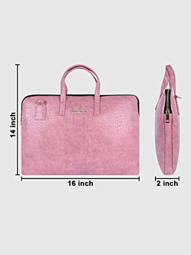 Image of Bagsy Malone Vegan Leather Unisex Laptop Bag-LB0014