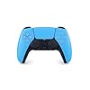 Sony, Manette PlayStation 5 officielle DualSense, Sans fil, Batterie rechargeable, Bluetooth, Compatible avec PS5 et PC, Couleur : Starlight Blue