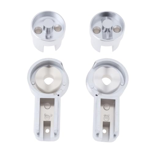 Briny River 1 Satz Linke Und Rechte Badezimmer-Glastürscharniere Kompatibel mit Roman Haven R12 Zum Klemmen von 6 Mm Glas