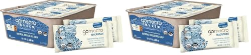 Image of Gomacro, Nutrition Bar Oatmeal Chocolate Chip Organic 12 Count, 2.3 Ounce (Pack of 2)
