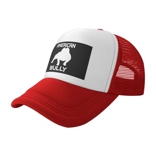 American Bully Trucker Hat Snapback Mesh Baseball Cap Unisex