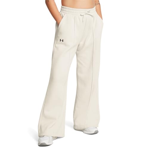 Under Armour 1386516-110-XS Rival Fleece Txtr Pant Summit White XS