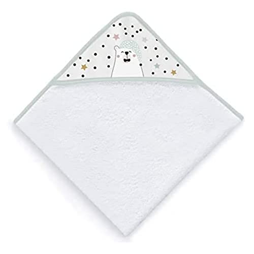 Couche de bain Nordic Bear Naf Naf en textile premium doux et hypoallergénique