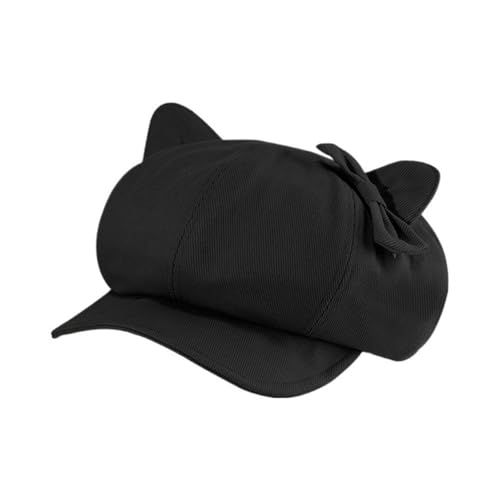 Casquette gavroche femme chapeau octogonal chaud contre le froid