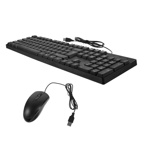 Teclado y mouse silenciosos jojofuny con teclado numérico para laptop