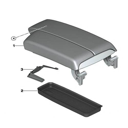 Accoudoir auto pour BMW E90 E91 E92 E93 - Rangement interne 51167118064 haut de gamme - 6
