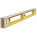 Produktbild STABILA Wasserwaage Type 83 S, 60 cm, extrem robustes Alu-Druckgussprofil, 1 Horizontal-Libelle, 2 Vertikal-Libellen, Grifföffnungen, Made in Germany