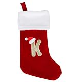 DERAYEE Monogrammed Christmas Stockings with...