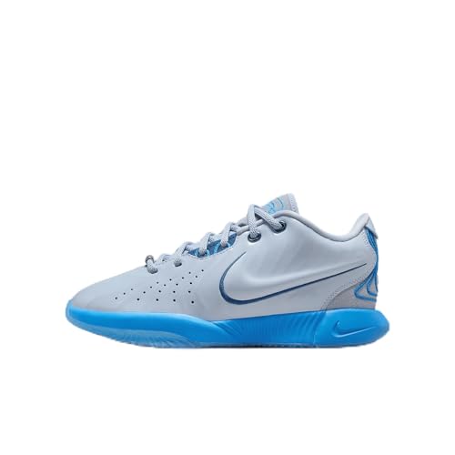 Lebron XXI Big Kids' Basketball Shoes (FV1210-400, Light Armory Blue/Blue Hero/Ashen Slate/Court Blue) Size 5