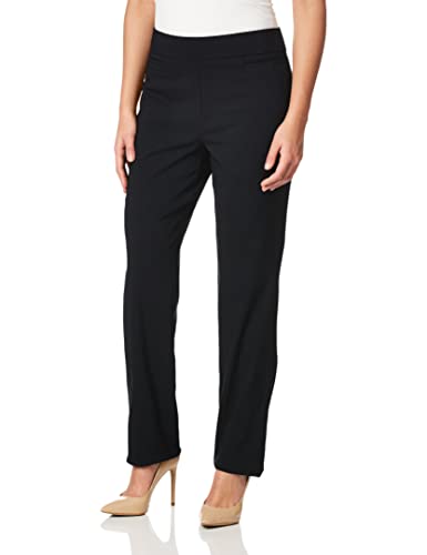 Briggs New York 589A3V3BR-001-12 Women'S Super Stretch Millennium Welt Pocket Pull On Career Pant thumb #1