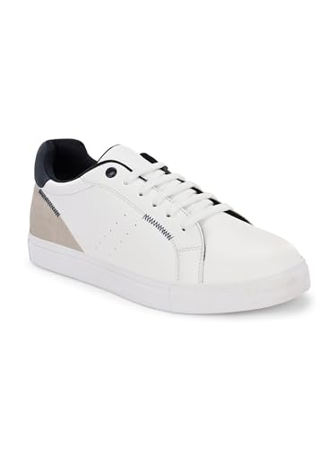 Image of Centrino Women Casual Shoes | Colorblock Sneakers with Ultra Soft Cushion Lace-Up Shoes All-Day Comfort | Trendy & Lightweight Design | Low Top Flat Sole(7611)