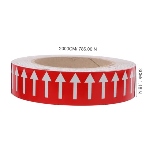 Rouleaux doubles pour marquage sécurité réfléchissant 30mm fléché - 7