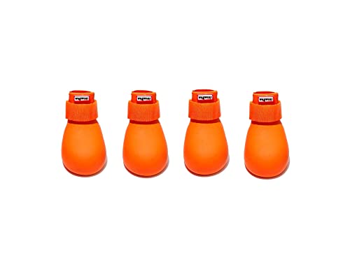 10. WagWellies Dog Rubber Rain and Winter Booties