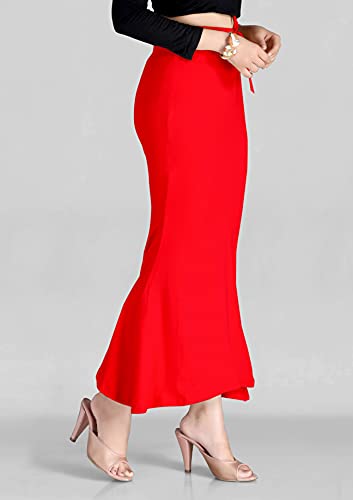 Image of Flare Saree Silhouette, Saree Shapewear,Saree contour, Saree Shaper, Petticoat, Skirts for Women & Girls, Cotton Lycra Shape Wear for Saree