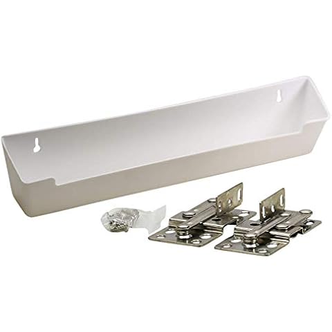 H. Bowes Sink Front Tip-Out Tray (for 15" Wide Space, 14-3/4" Tray Size, White) Cover