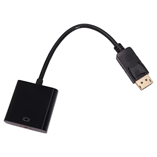 Kombiuda Cable Black Video Converter Display To Adapter High Definition Port #TOP1