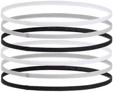 Under Armour Kadın Mini Elastik 6'lı Paket, (001) Siyah / / Mod Gri, Tek Beden Çoğuna Uyar - Görsel 2