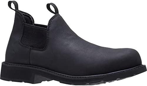 Wolverine Men's Ranchero Romeo Steel Toe Industrial Shoe, Pull-On Slate, 7 Extra Wide | Image 1