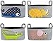 KIWILL Borsa per Passeggino, Bambino Passeggino Universale Organizzatore Borsa, Borsa per Passeggino o Carrozzina, Resistente All’acqua. Universale. (Rinoceronte)