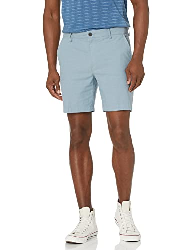 Image of Amazon Essentials Men's Slim-Fit 7 inch Lightweight Comfort Stretch Oxford Shorts with Tapered Leg