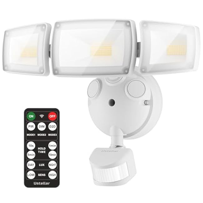 USTELLAR LED Security Lights LED Flood Lights 55W 5000K