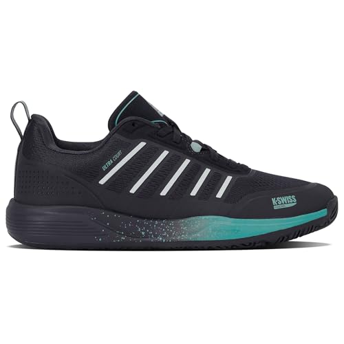 K-Swiss Herren Ultra Court Padel-Schuhe, Schwarz – Ansicht 1