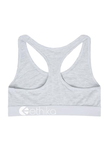 Ethika Girl's Modal Sports Bra | Light Grey2
