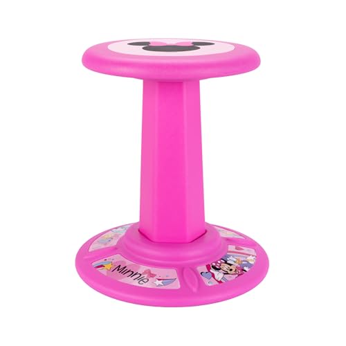 Image of JAKKS Pacific Kid's Minnie Mouse Wiggle Stool Wobble Stools for Seating - Active Learning Stool for Kids, Sitting Balance Chair, Kids Stand Up Stool, Seating Wobble Chair