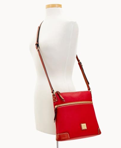 Image of Dooney & Bourke Womens Crossbody, Large Leather Handbag with Shoulder Strap