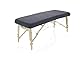 ZenGrowth Bezug für Massageliege ohne Gesichtsaussparung Braun | Oeko TEX 100 | 63cm - 71cm x 185cm | Für alle Massage- oder Behandlungsliege (Grau)