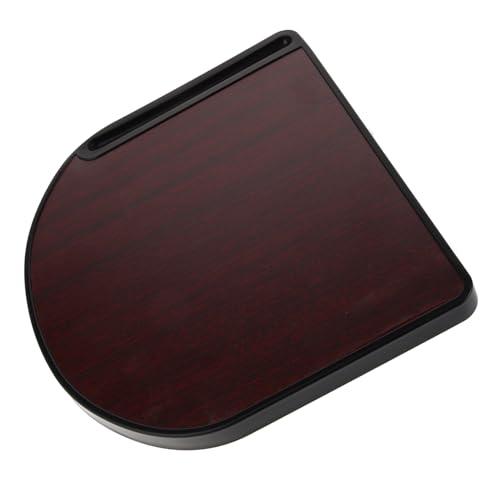 ERINGOGO Document Board for Meeting Chair Side Writing Board Replacement Wood Plastic Easy to Operate Protect Your Files