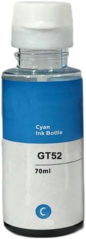 Miniatura 3 de Vivid Colors Botellas de tinta de repuesto compatibles con impresoras Deskjet GT 5810 5820, Ink Tank 310 315 # GT51 GT52 4 unidades