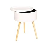 【Holz-Beistelltische】: Hergestellt aus hochwertiger Rasierbrettkonstruktion. Es ist korrosions- und wasserbeständig und erspart die Reinigung erheblich